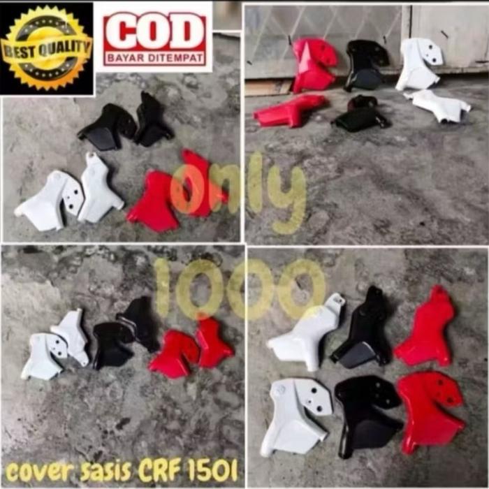 TUTUP SASIS CRF 150 L COVER RANGKA FRAME GUARD CRF150L TRAIL SUPERMOTO MOTOCROSS