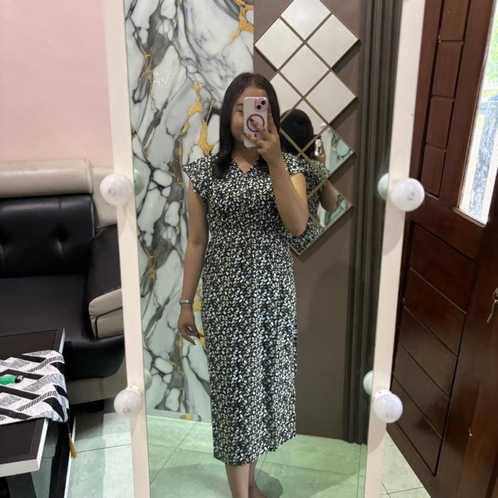 Dester manohara Dress cantik wanita Dress rayon Bali rafandikafashion Remaja