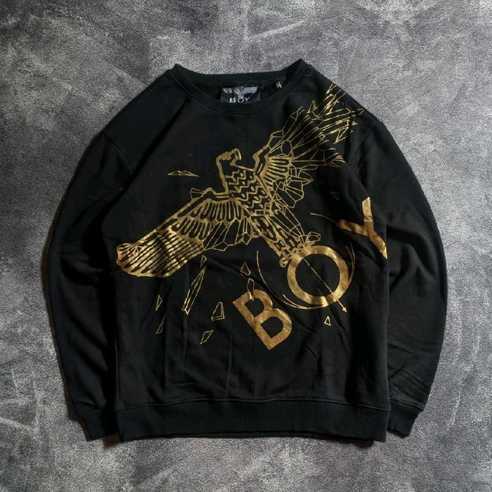 Crewneck Jacket Boy London Big Logo Second Thrift Original