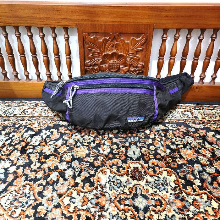 tas waist bag Patagonia warna coklat