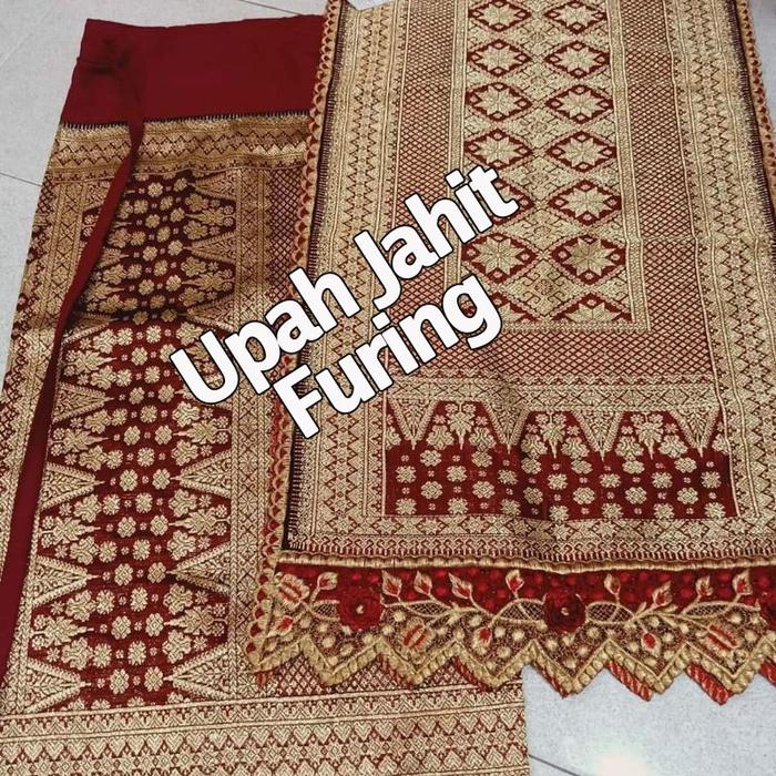 Upah Jahit Furing Songket (Songket Dijual Terpisah)