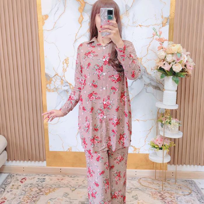 Set Tunik Babydoll/ Set Tunik Kekinian/ Oneset Tunik Selebgram