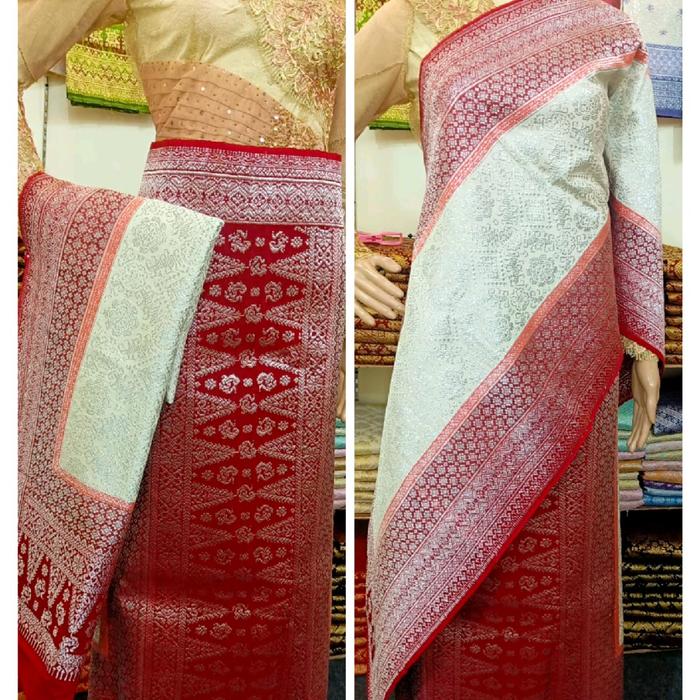 songket Palembang asli motif 5 dimensi