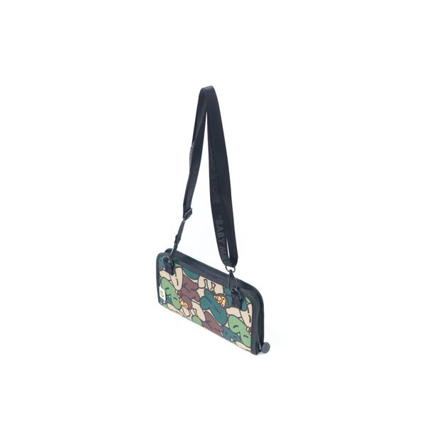 Tas BAPE X BABY MILO CAMO GREEN SHOULDER BAG 100% ORIGINAL - 22X11CM