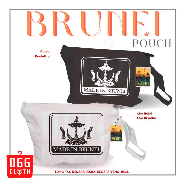 DGGClothing Pouch Brunei Pouch Souvenir Oleh Oleh Brunei Type 5