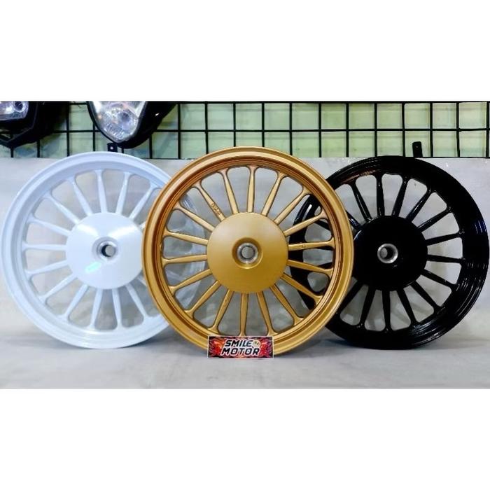 ￼VELG PELAK RACING VND PALANG 18 BLUE RIM VARIO 125 VARIO 150 OLD NEW HITAM PUTIH EMAS