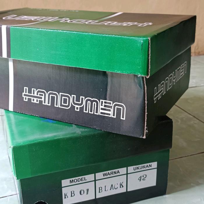 sepatu formal vantopel warna hitam original handyman