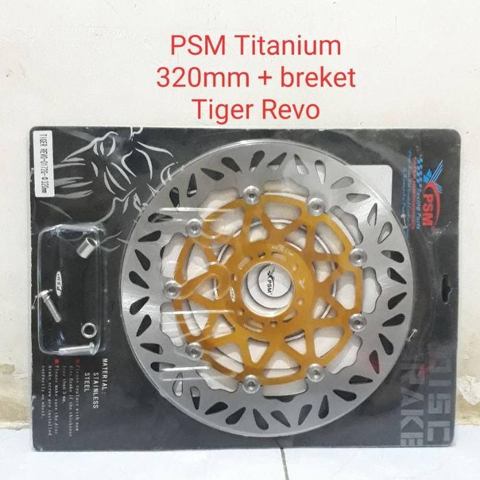 Ready Piringan cakram depan PSM TITANIUM full floating Tiger revo Tiger new 320mm