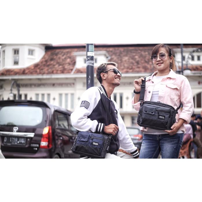 Tas selempang waterproof tas selendang (Rainbow) - PV