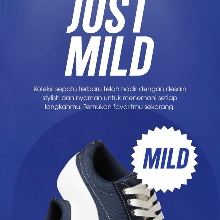 Just mild original sepatu Pria Snekers