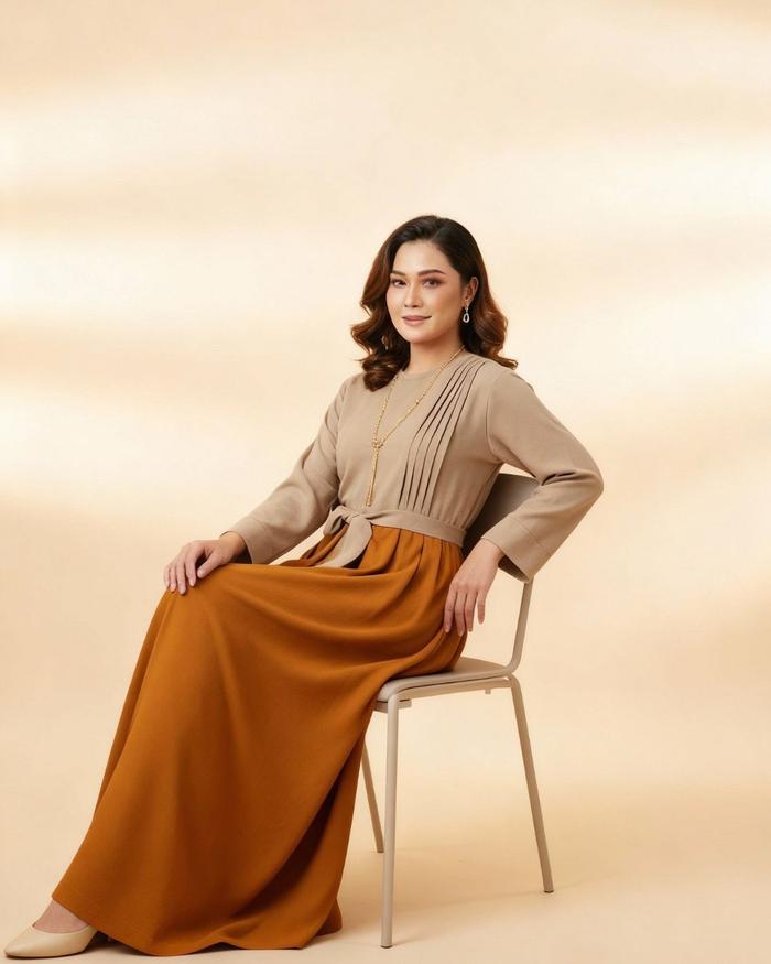 Jihan Dress Gamis Raya Series