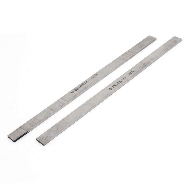 2 Pcs 2Mm X 10Mm X 200Mm Machinist High speed steel Metal Cutting