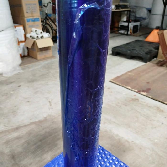 Plastik Wrapping Barang Lebar 50 Cm Biru untuk Kemasan dan Pengemasan Aman