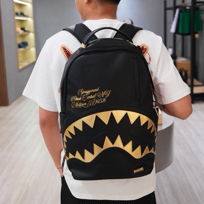SPRAYGROUND Central Gold Backpack