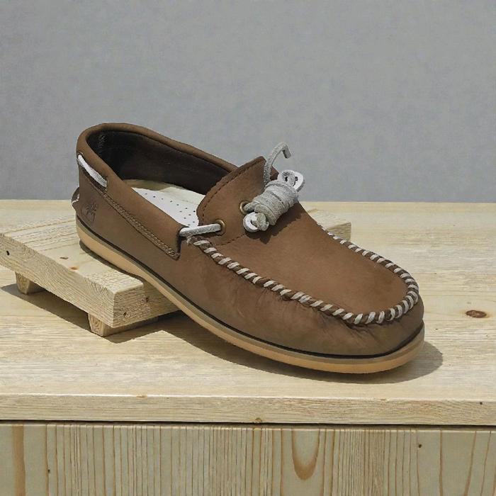Timberland Classic Boat Loafer Leather Brown Shoes Mens Slip On
