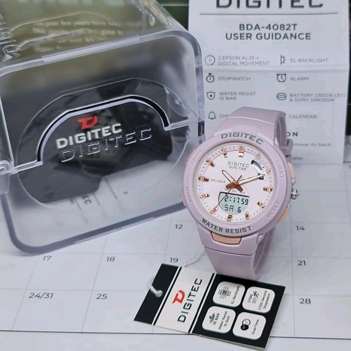 Digitec Dual Time Watch Jam Digitec