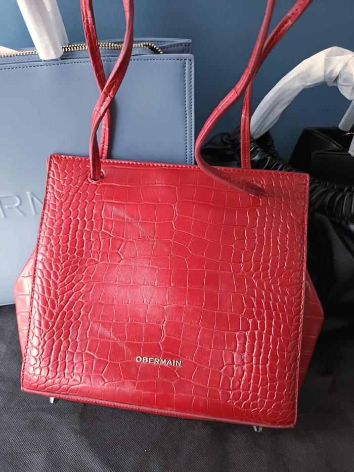 OBERMAIN tas tote crocodile VTOB17 original store