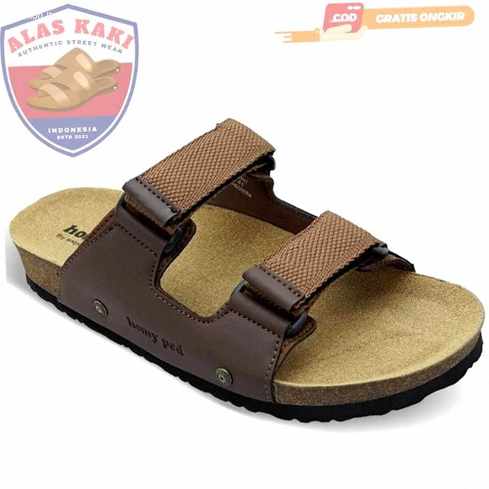 [PROMO LEBARAN] Sandal Homyped Maestro 06 Sandal Slide Pria Sendal Kulit Pria Sandal Pria Terbaru 20