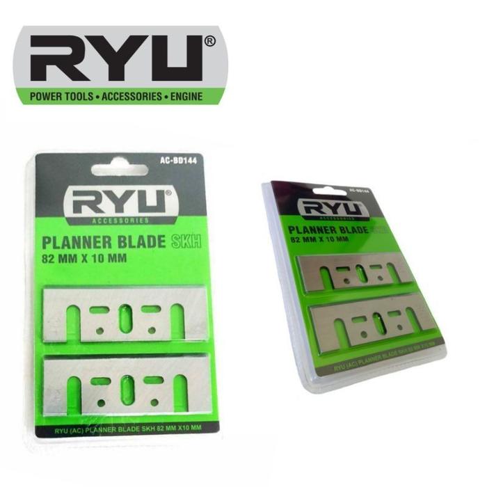 RYU SKH Planer Blade 82 x 10 mm - Mata Pisau Serut Ketam Sugu Pasah