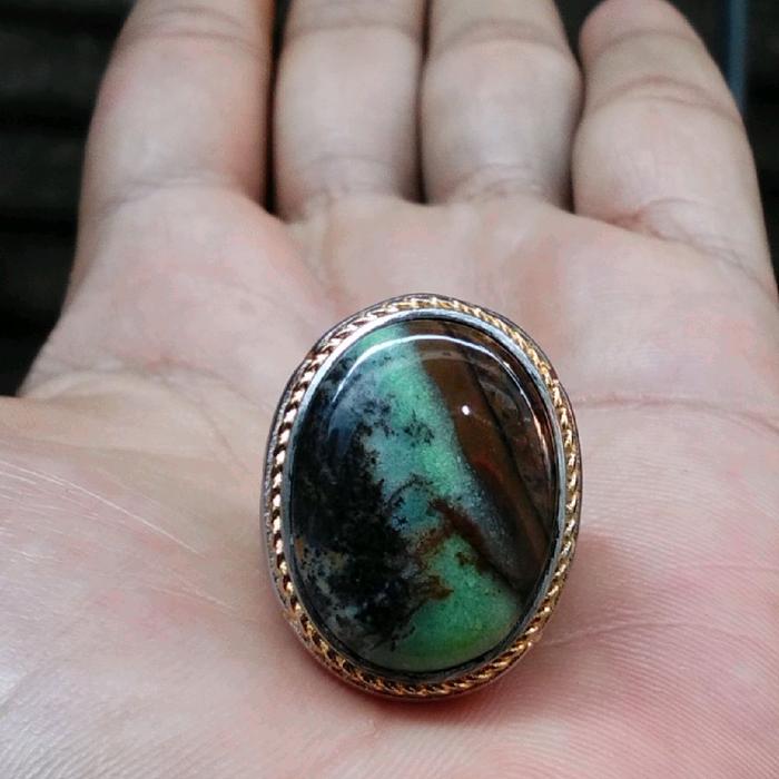 Batu cincin Garut ohen natural
