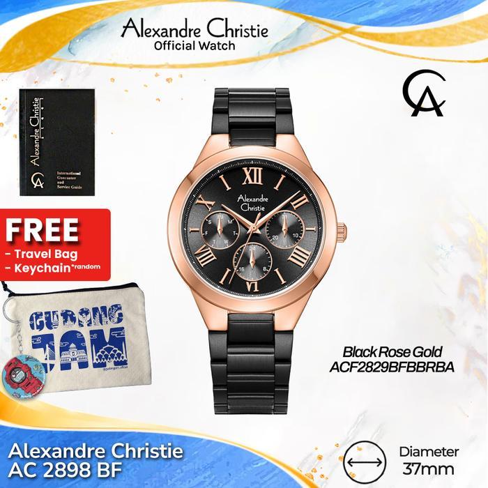 Alexandre Christie Wanita Ac 2829 Bf Ac 2829 Ac2829Bf Ack Rose Gold Watches