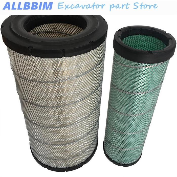 For Volvo EC460B EC480 460 480D Excavator accessories Air Filter Air
