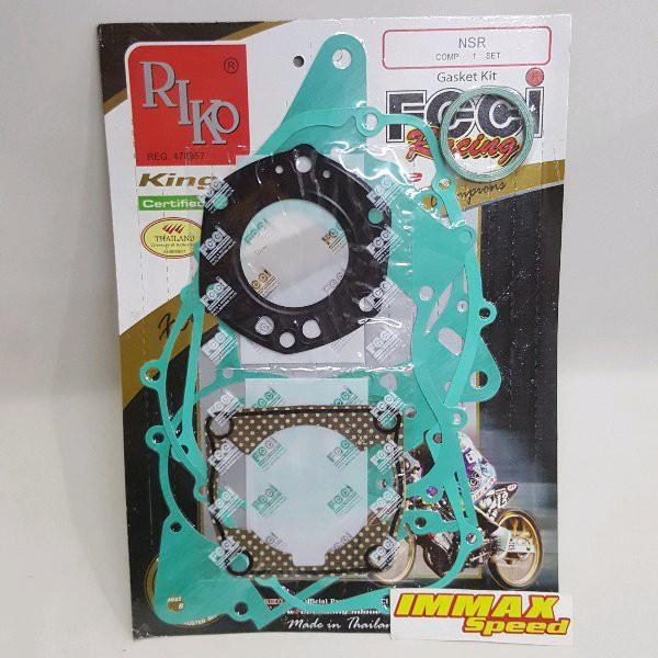 Paking Honda NSR Astra R RR Single Singel New NSR-R NSR-RR Full Set Gasket Riko Thailand Fulset Head