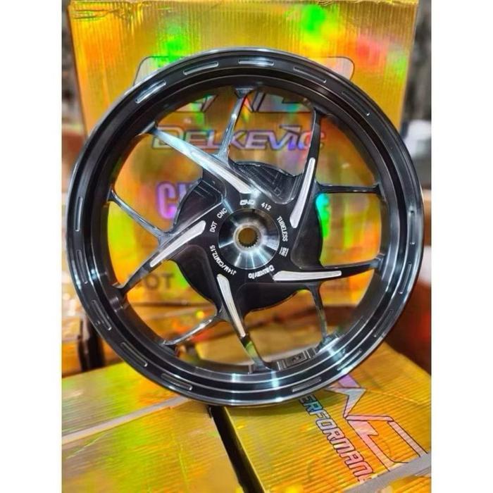 Delkevic Dnd Velg/Pelak Racing Cnc Y Speed Uk 185_215/14 Motor Beat Scoopy Vario125/150 / Mio Sporty