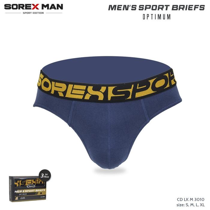 Sorex Cd Men’s Sport Briefs Cd Lk M 3010 Nyaman Pria