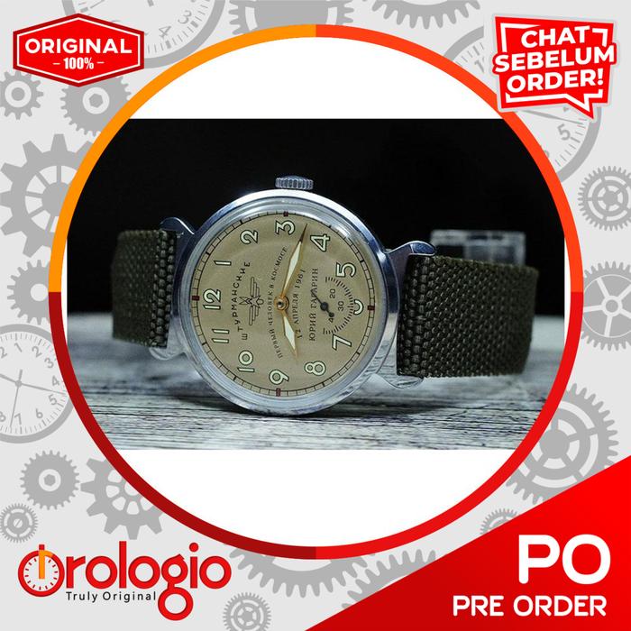 Jam Tangan Pobeda  Yuri Gagarin 1961 VERY RARE 0032 Mechanical Men's