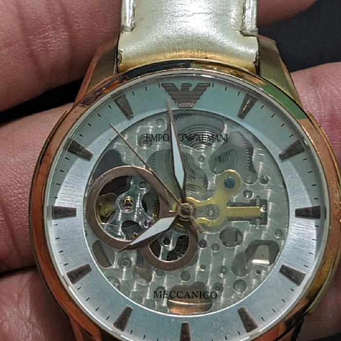 jam tangan emporio armani automatic original asli nominus normal lancar jaya