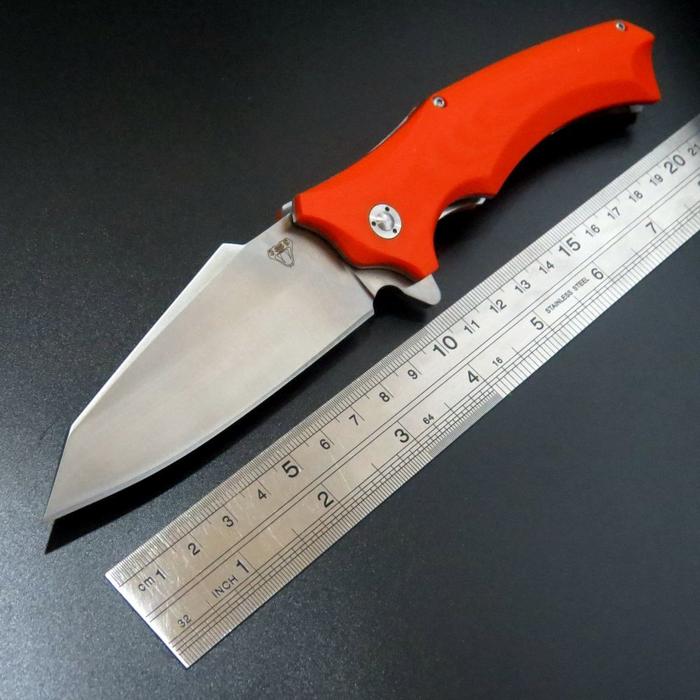 High Quality Snake head G10 folding knife Imitate Medford knife Use