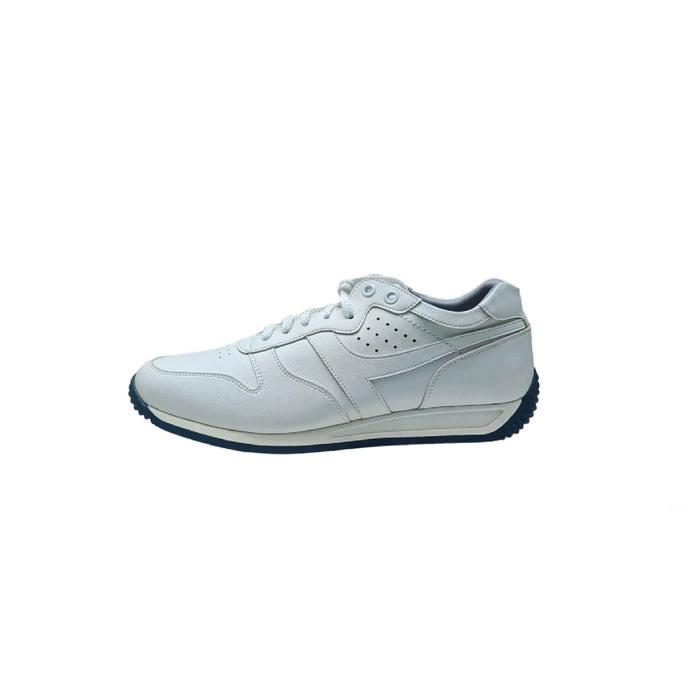 Sepatu Casual Sneaker Pria Laftio Classic Lambda Concept | Shoes | Sneakers | Sports | Putih