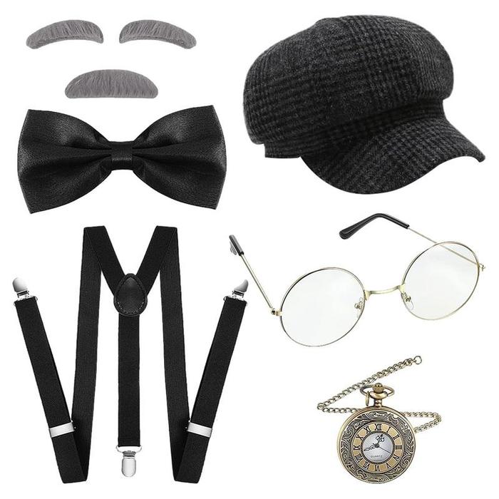 Men Party Props 1920s Theme Cosplay Stage Performance