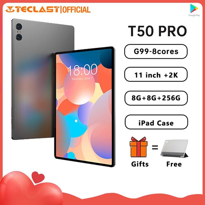 Teclast T50Pro 11" 2000x1200 Tablet MTKG99 Android 13 Max 16GB RAM