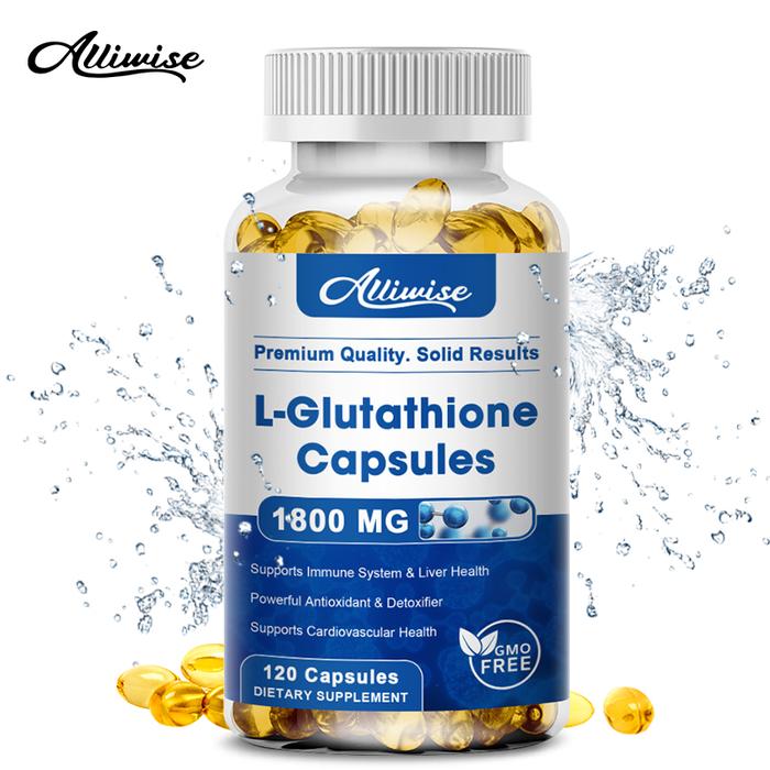 Alliwise Glutathione Collagen Capsules Supplement Antioxidant