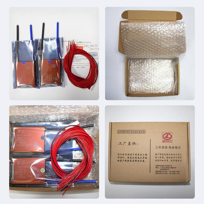 DALY LiFePO4 BMS 16S 48V 60A 50A 40A 30A 20A PCB PCM Balance Board