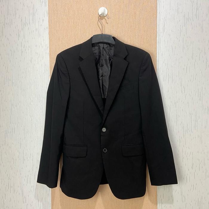 Blazer Hitam ZIOZIA Slim Fit / Blazer Formal Pria / Size S