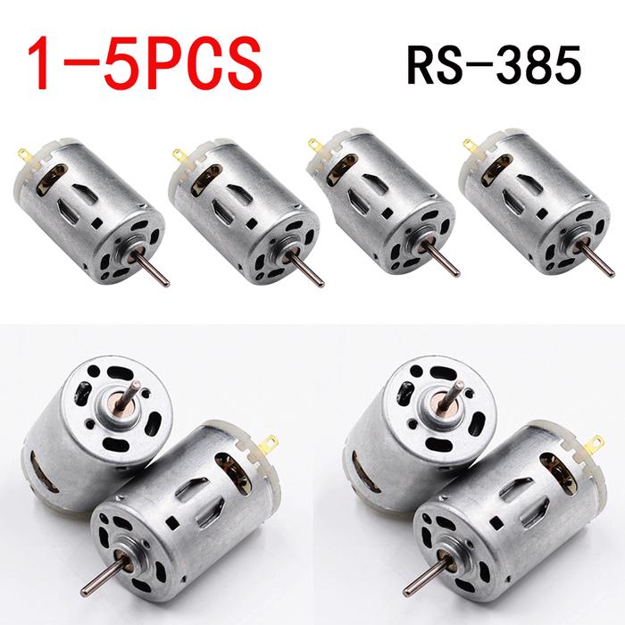 RS-385 12V Brush DC Motor High Speed Micro DC Motor Brushed Metal