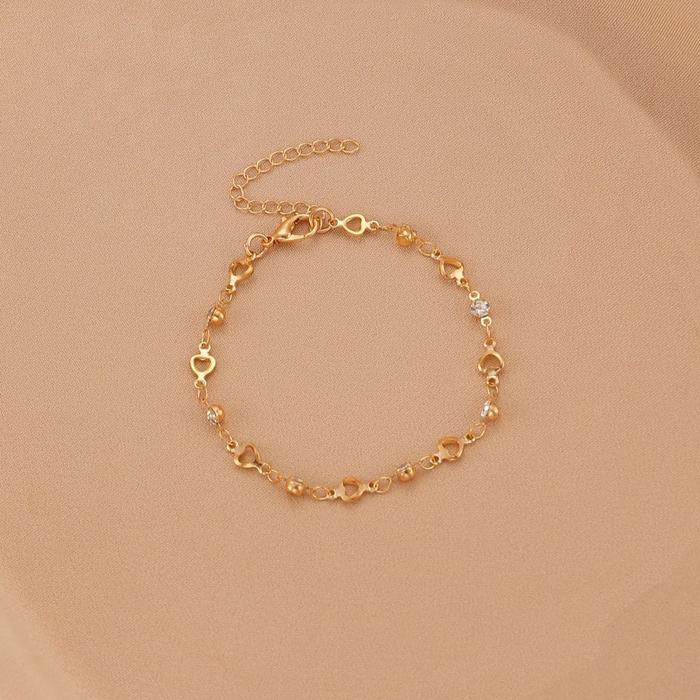 Kalung Mirip Kalung Emas Asli - Kalung Serut Cewek Wanita Bisa Panjang & Pendek Kalung - Gelang Tang