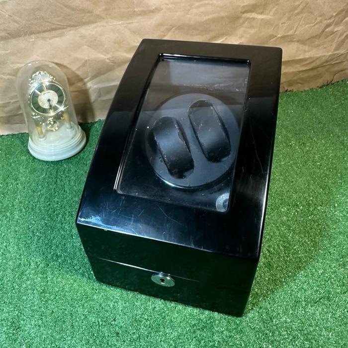 WATCH WINDER ISI 2SLOT 2ND NYALA NORMAL BISA BATERAI BISA ADAPTOR 6V