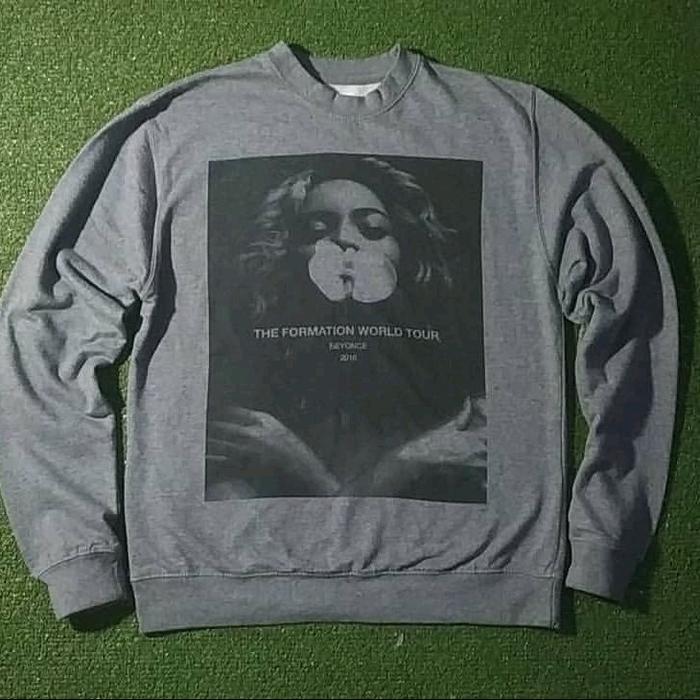 Beyonce The Formation World Tour 2016 Official Merch Sweatshirt Sweater Crewneck Original no Kaos Ba