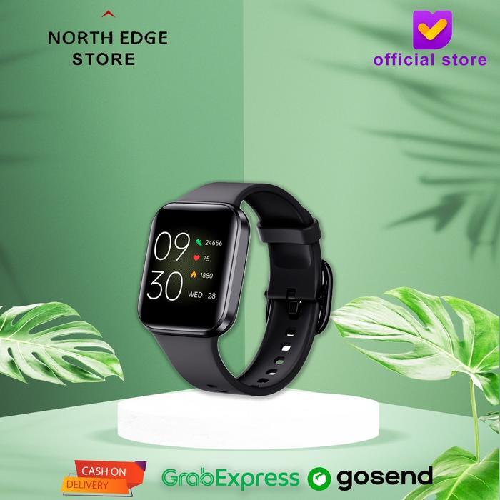 NORTH EDGE Q23 Jam Tangan Pria Wanita Ukur Tekanan Darah Oksigen Darah