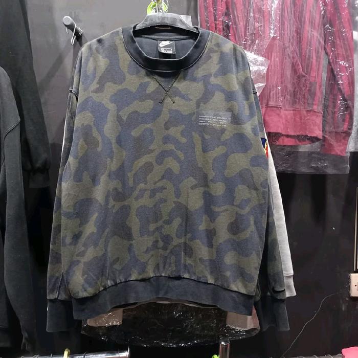 crewneck Nike camo 72 bordir