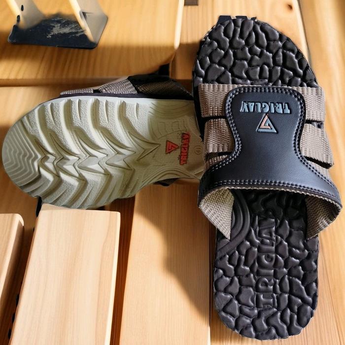 Sandal Selop cowo Triglav Sphinx dengan Upper Webing Polyester Mudah Kering - Sendal Slide Pria