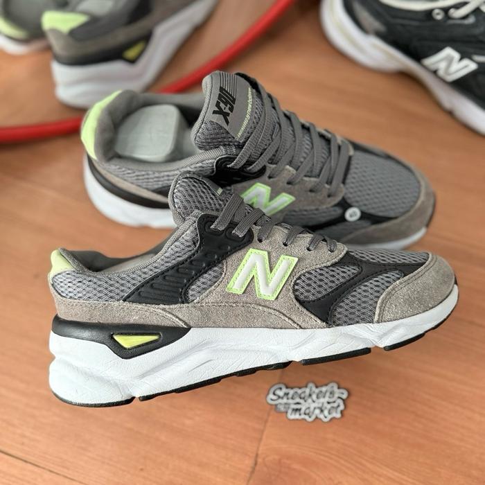 New Balance x-90 brown green original murah - sneakers second market