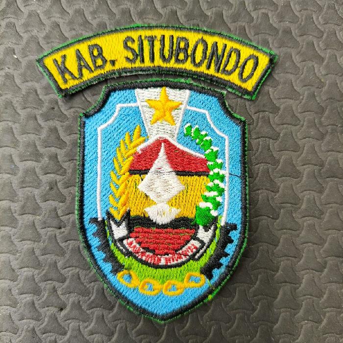 Logo Bordir Kabupaten Situbondo / Logo Kabupaten Situbondo / Bordir Logo Kabupaten Situbondo / Bordi