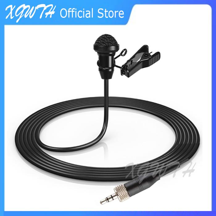 Black ME2 Lapel Lavalier Microphone for Sennheiser G3 G4 ME2-II MKE2