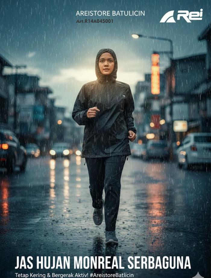 JAS HUJAN AREI  M0NREAL 0450