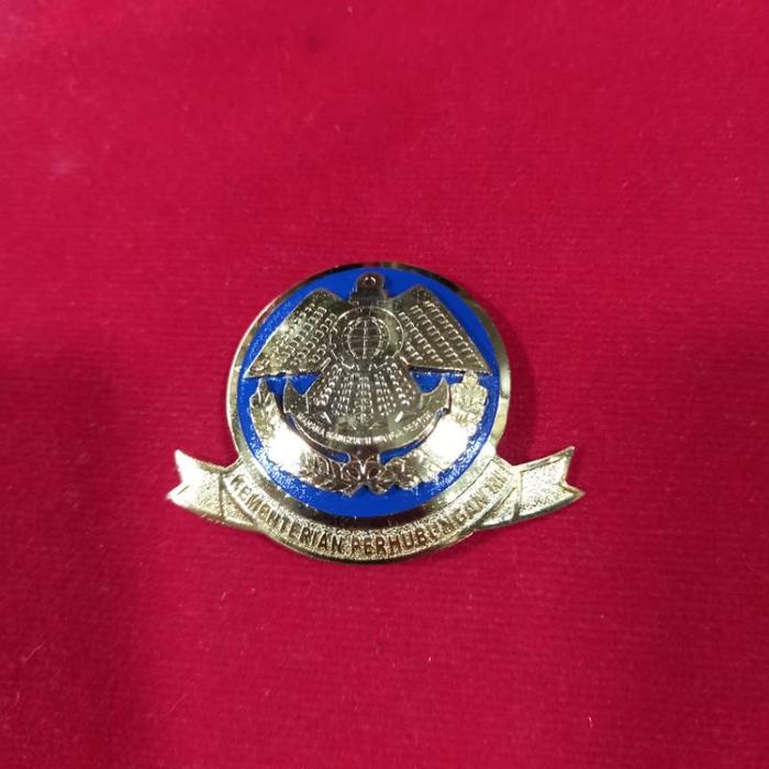 pin perhubungan / pin kemenhub / atribut dishub / atribut kemenhub